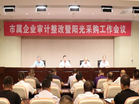市國(guó)資委安排部署市屬?lài)?guó)有企業(yè)陽(yáng)光采購(gòu)工作